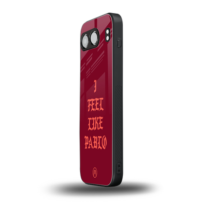 i feel like pablo back phone cover | glass case for oneplus nord 4
