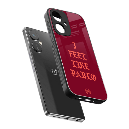 i feel like pablo back phone cover | glass case for oneplus nord ce 3