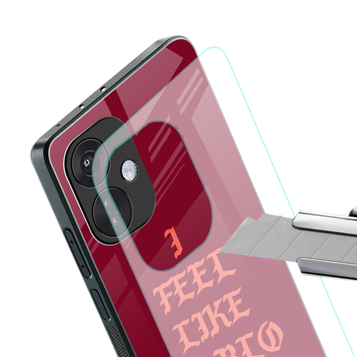 i feel like pablo back phone cover | glass case for oneplus nord ce 3