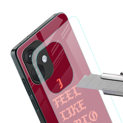 i feel like pablo back phone cover | glass case for oneplus nord ce 3