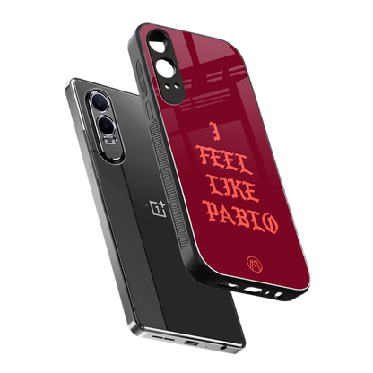 i feel like pablo back phone cover | glass case for oneplus nord ce 4 lite