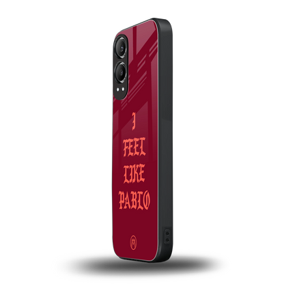 i feel like pablo back phone cover | glass case for oneplus nord ce 4 lite
