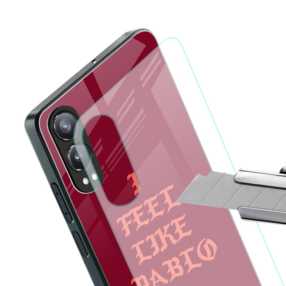 i feel like pablo back phone cover | glass case for oneplus nord ce 4 lite