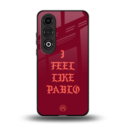 i feel like pablo back phone cover | glass case for oneplus nord ce 4
