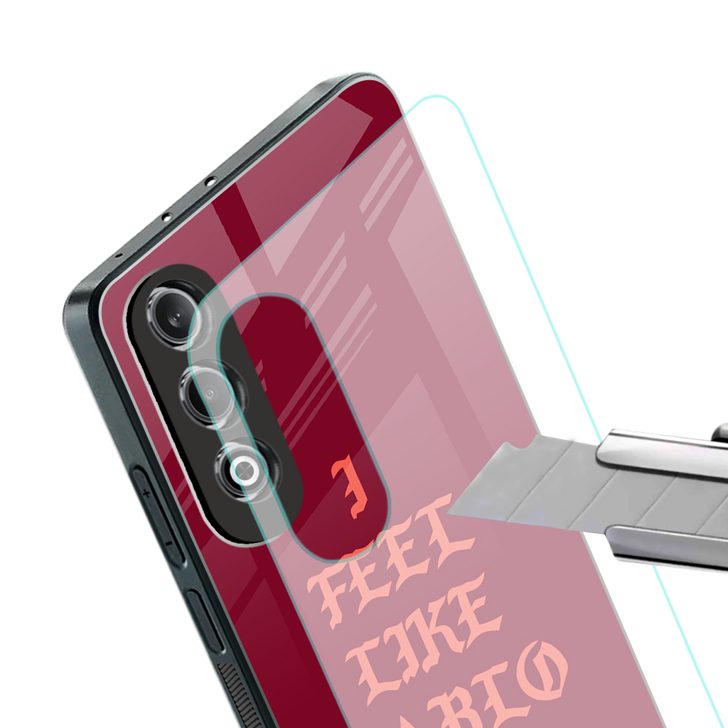 i feel like pablo back phone cover | glass case for oneplus nord ce 4