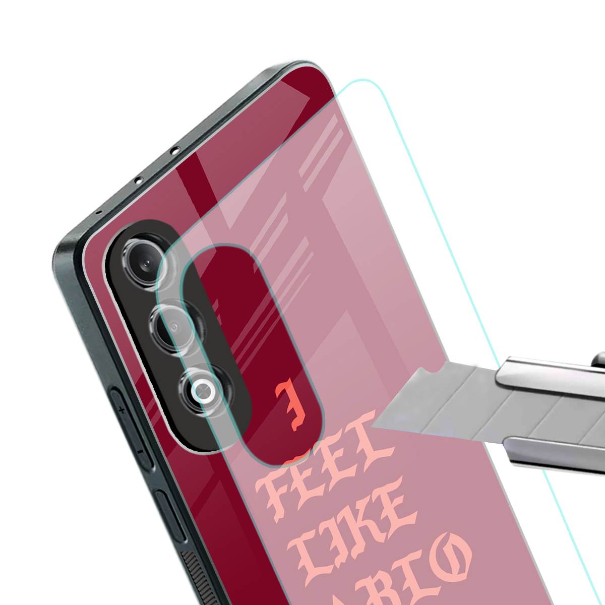 i feel like pablo back phone cover | glass case for oneplus nord ce 4
