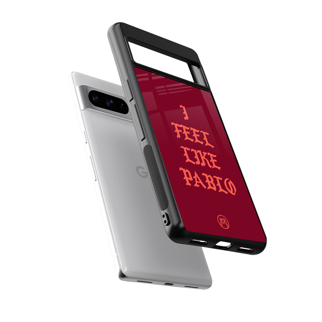 i feel like pablo back phone cover | glass case for google pixel 8 pro