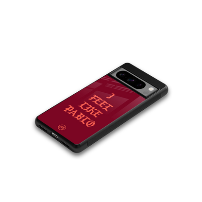 i feel like pablo back phone cover | glass case for google pixel 8 pro