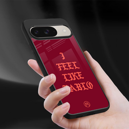 i feel like pablo back phone cover | glass case for google pixel 9