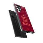 i feel like pablo back phone cover | glass case for samsung galaxy s23 ultra