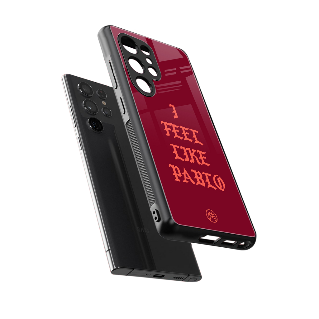 i feel like pablo back phone cover | glass case for samsung galaxy s25 ultra