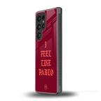 i feel like pablo back phone cover | glass case for samsung galaxy s25 ultra