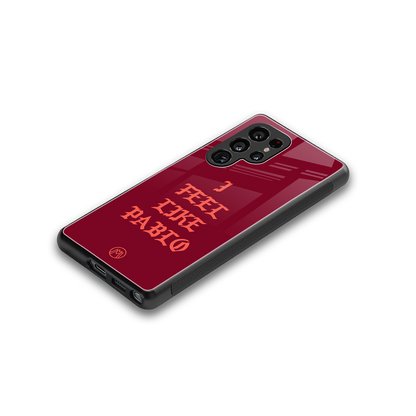 i feel like pablo back phone cover | glass case for samsung galaxy s25 ultra