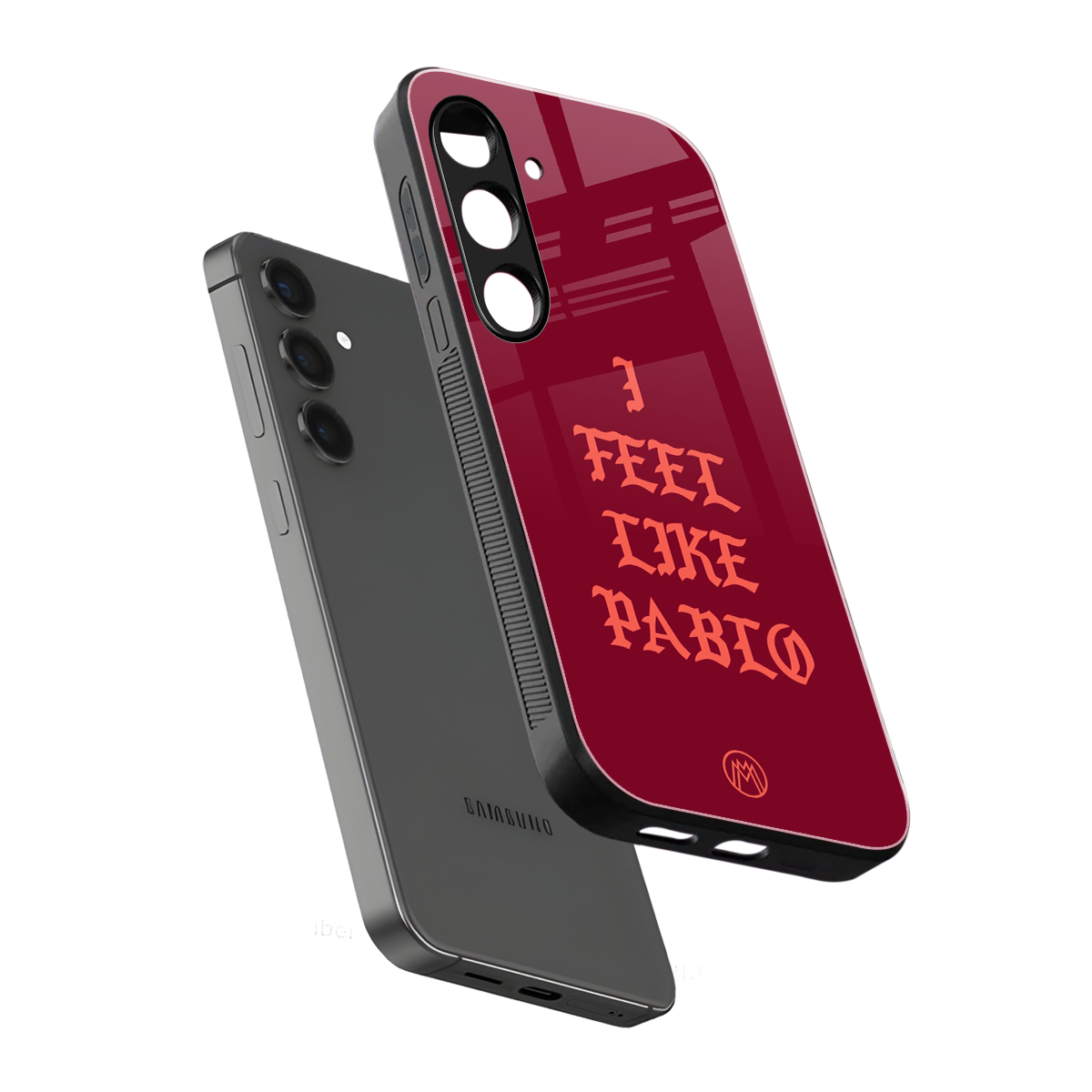 i feel like pablo back phone cover | glass case for samsung galaxy s23 plus