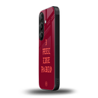 i feel like pablo back phone cover | glass case for samsung galaxy s24 plus