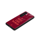 i feel like pablo back phone cover | glass case for samsung galaxy s24 fe