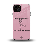 i have no idea back phone cover | glass case for iphone 13