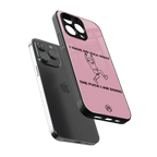 i have no idea back phone cover | glass case for iphone 14 pro max