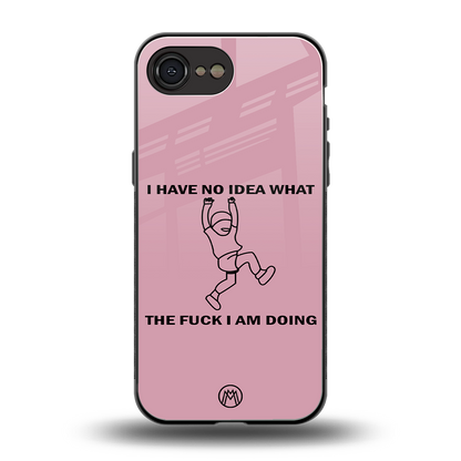i have no idea back phone cover | glass case for iphone 16e