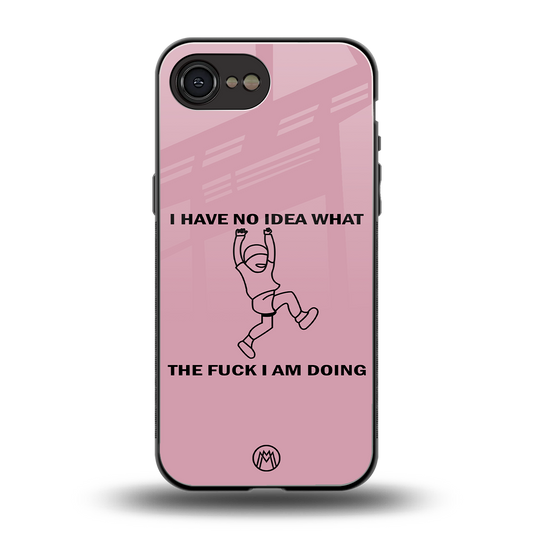 i have no idea back phone cover | glass case for iphone 16e