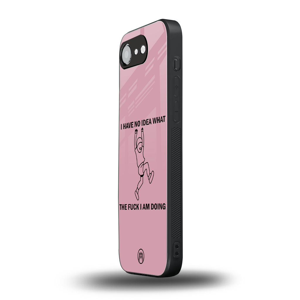 i have no idea back phone cover | glass case for iphone 16e
