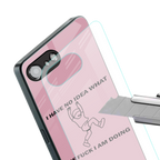 i have no idea back phone cover | glass case for iphone 16e