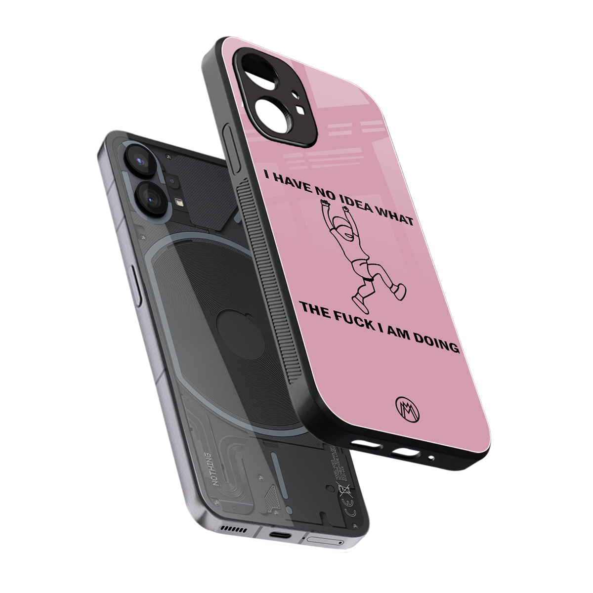 i have no idea back phone cover | glass case for nothing phone 1