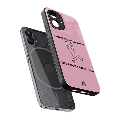 i have no idea back phone cover | glass case for nothing phone 1