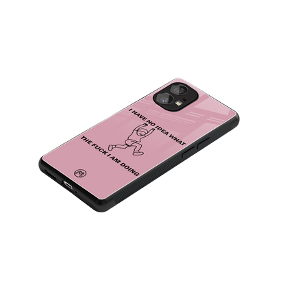 i have no idea back phone cover | glass case for nothing phone 1