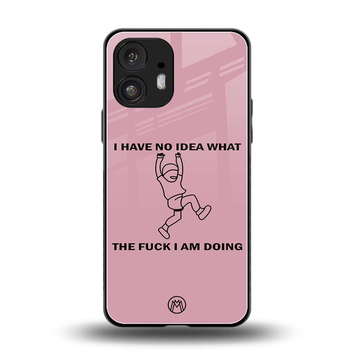 i have no idea back phone cover | glass case for nothing phone 2
