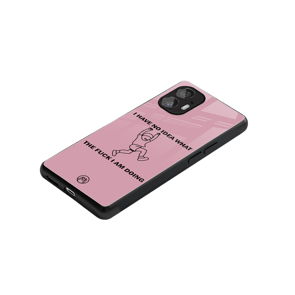 i have no idea back phone cover | glass case for nothing phone 2
