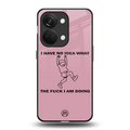 i have no idea back phone cover | glass case for oneplus nord 3