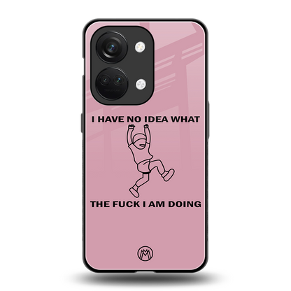 i have no idea back phone cover | glass case for oneplus nord 3