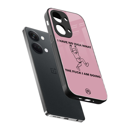 i have no idea back phone cover | glass case for oneplus nord 3