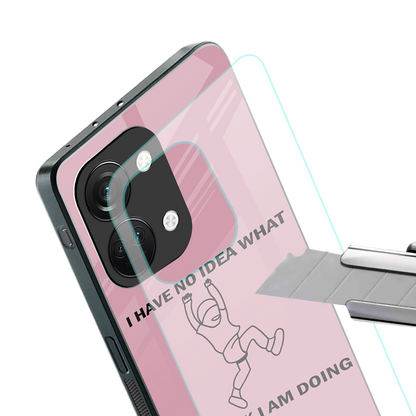 i have no idea back phone cover | glass case for oneplus nord 3