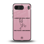 i have no idea back phone cover | glass case for oneplus nord 4