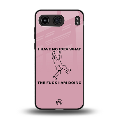 i have no idea back phone cover | glass case for oneplus nord 4