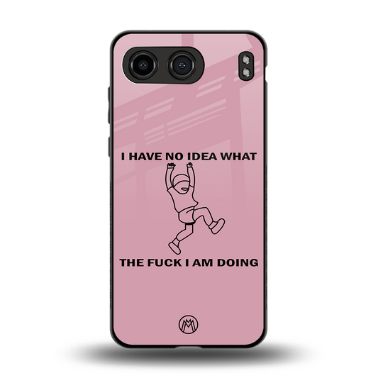 i have no idea back phone cover | glass case for oneplus nord 4