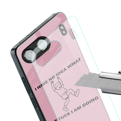 i have no idea back phone cover | glass case for oneplus nord 4