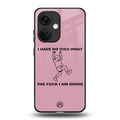 i have no idea back phone cover | glass case for oneplus nord ce 3