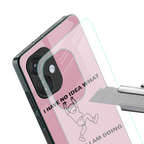 i have no idea back phone cover | glass case for oneplus nord ce 3