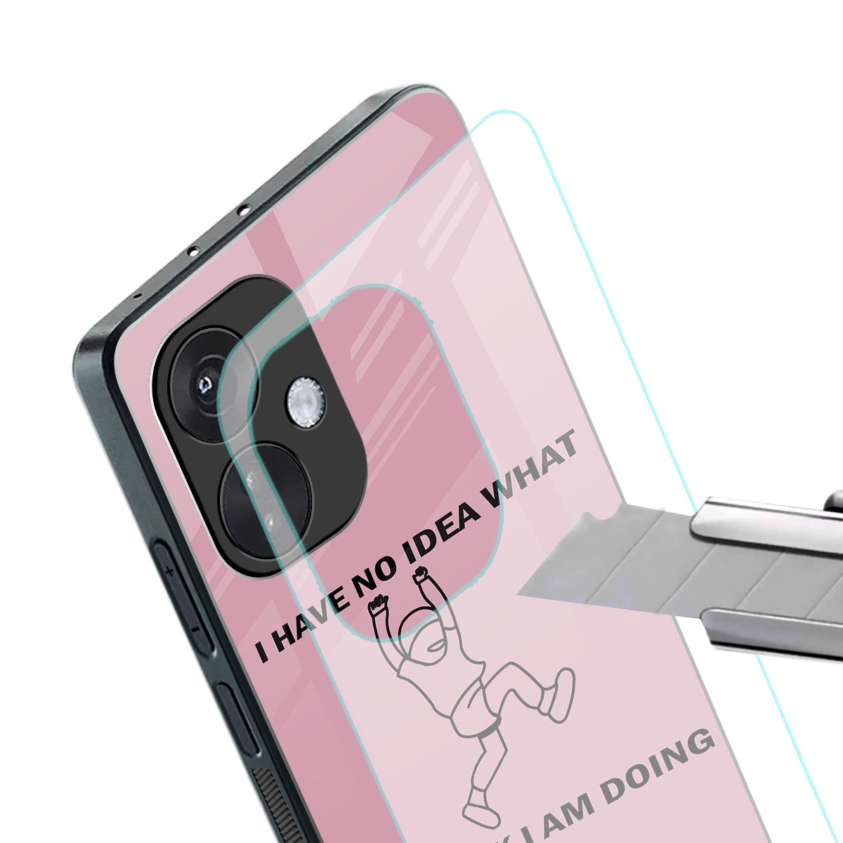 i have no idea back phone cover | glass case for oneplus nord ce 3