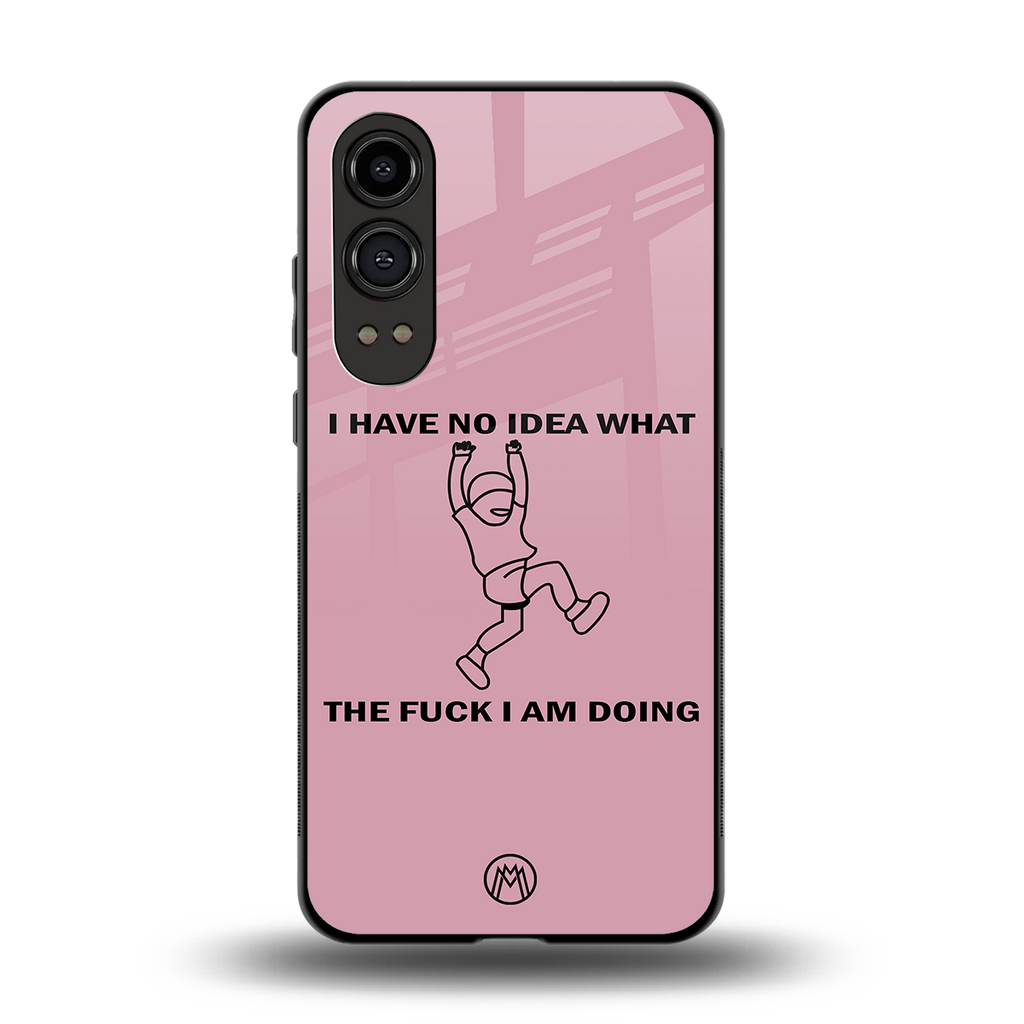 i have no idea back phone cover | glass case for oneplus nord ce 4 lite