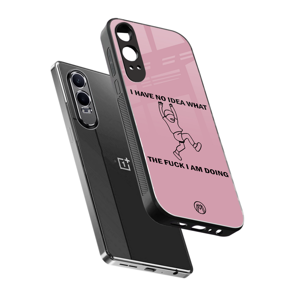 i have no idea back phone cover | glass case for oneplus nord ce 4 lite