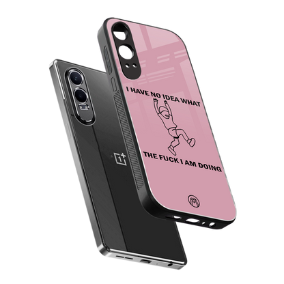 i have no idea back phone cover | glass case for oneplus nord ce 4 lite