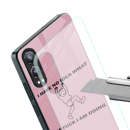 i have no idea back phone cover | glass case for oneplus nord ce 4 lite