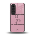 i have no idea back phone cover | glass case for oneplus nord ce 4