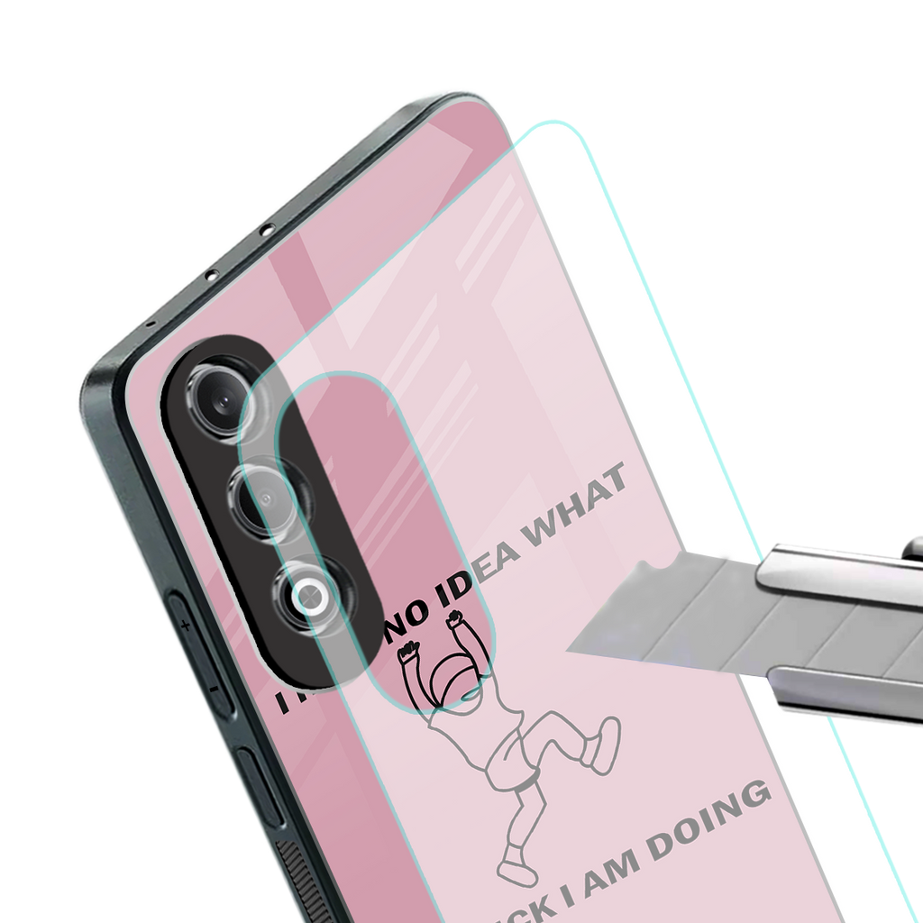 i have no idea back phone cover | glass case for oneplus nord ce 4