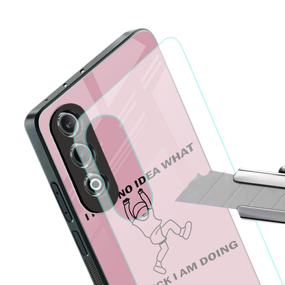i have no idea back phone cover | glass case for oneplus nord ce 4