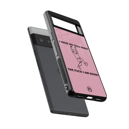 i have no idea back phone cover | glass case for google pixel 6 pro